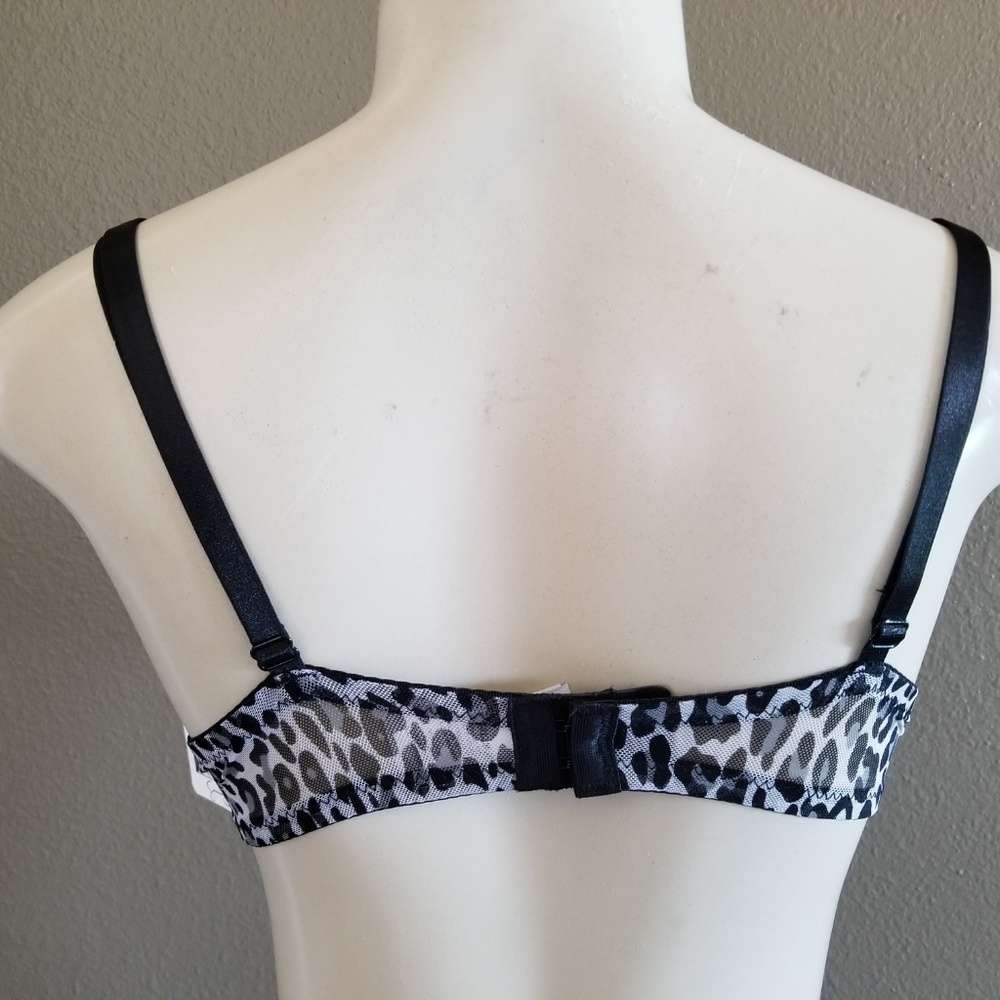 Jessica Simpson Bra Animal Print Push Up Bra NWT - Picture 4 of 8